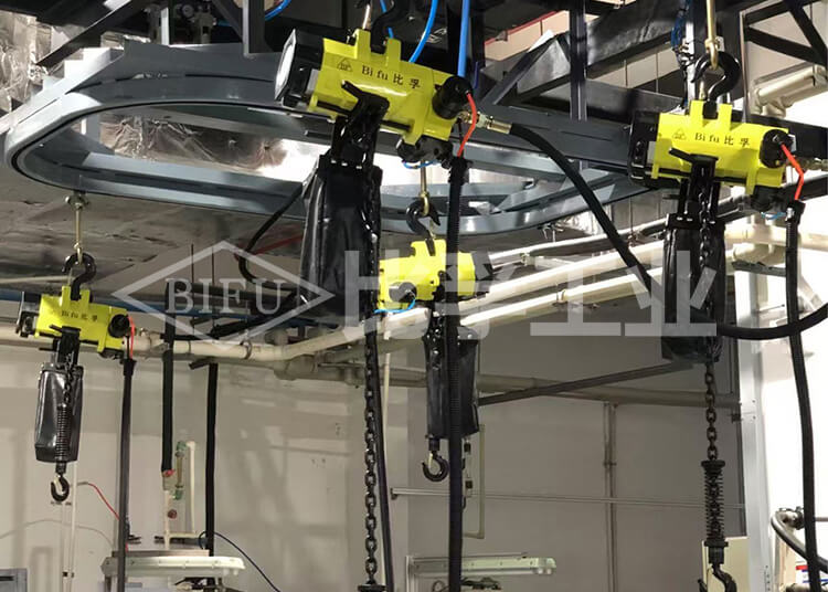 醫療器械氣動葫蘆案例